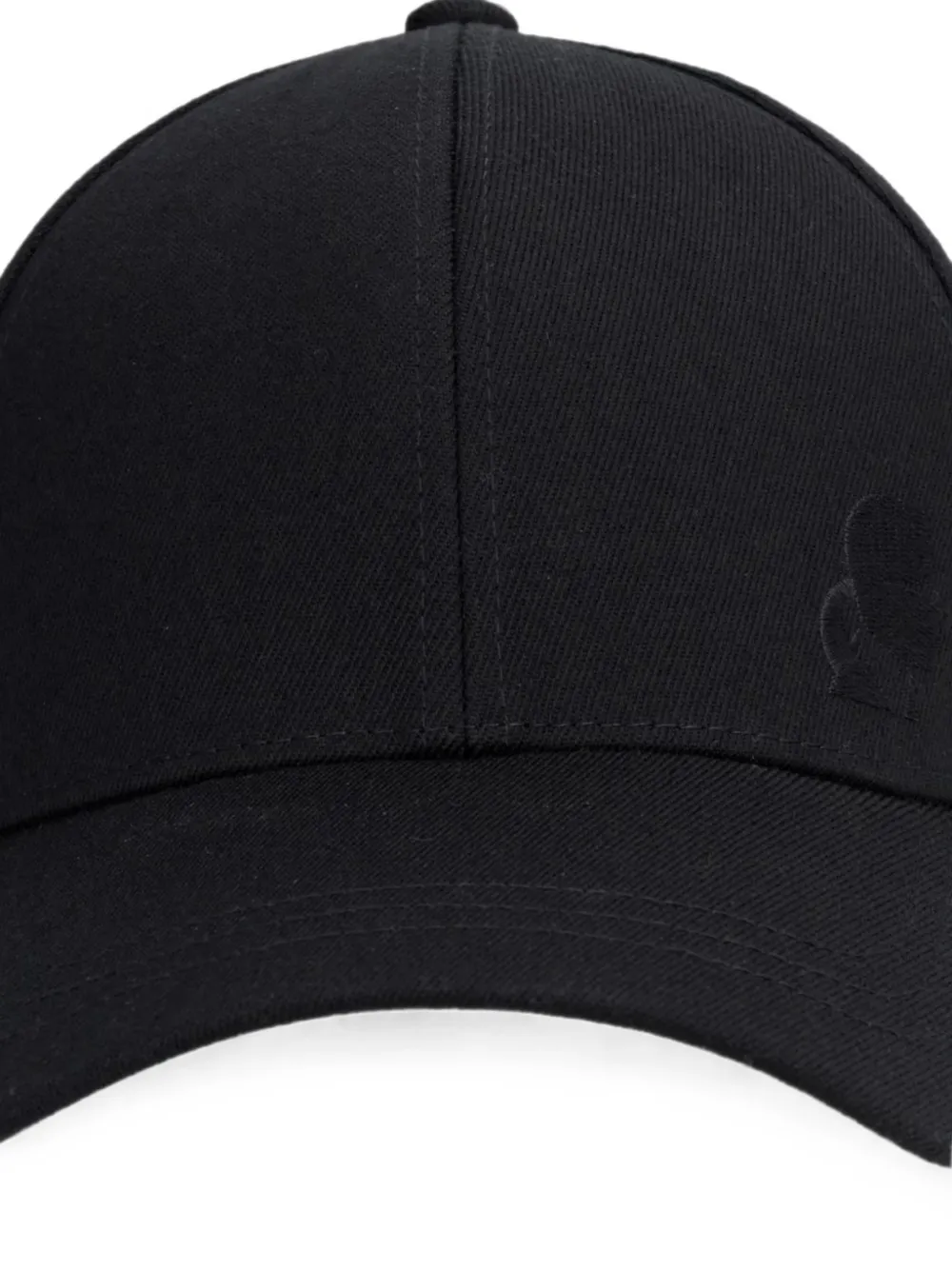 Karl Lagerfeld Honkbalpet met logopatch Zwart