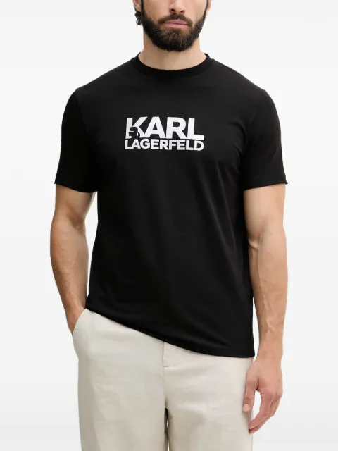 Karl Lagerfeld logo-print cotton T-shirt