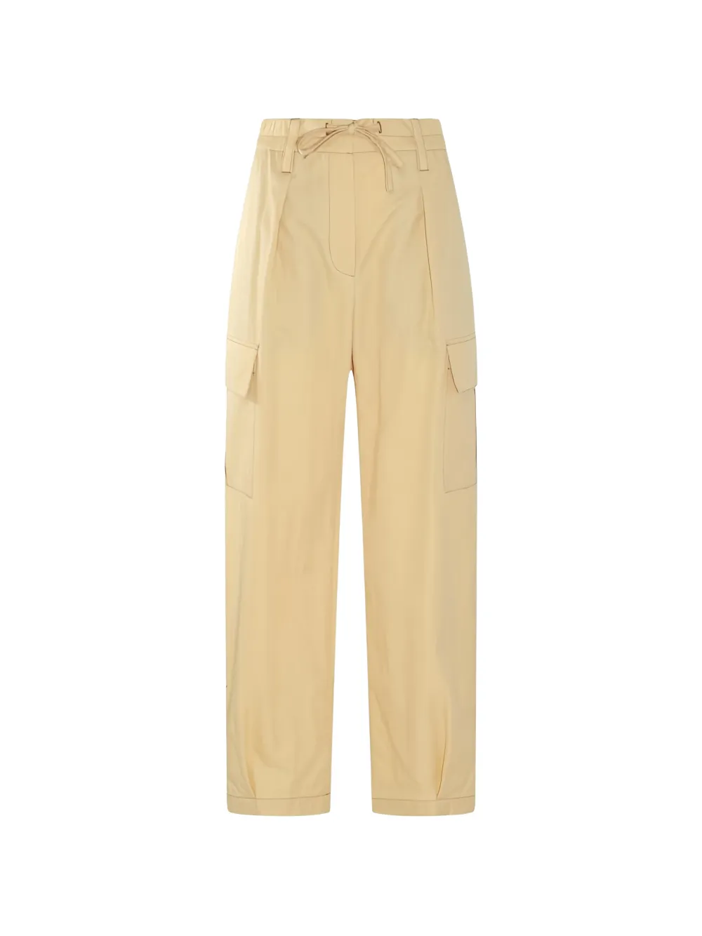Brunello Cucinelli drawstring cargo pants - Nude