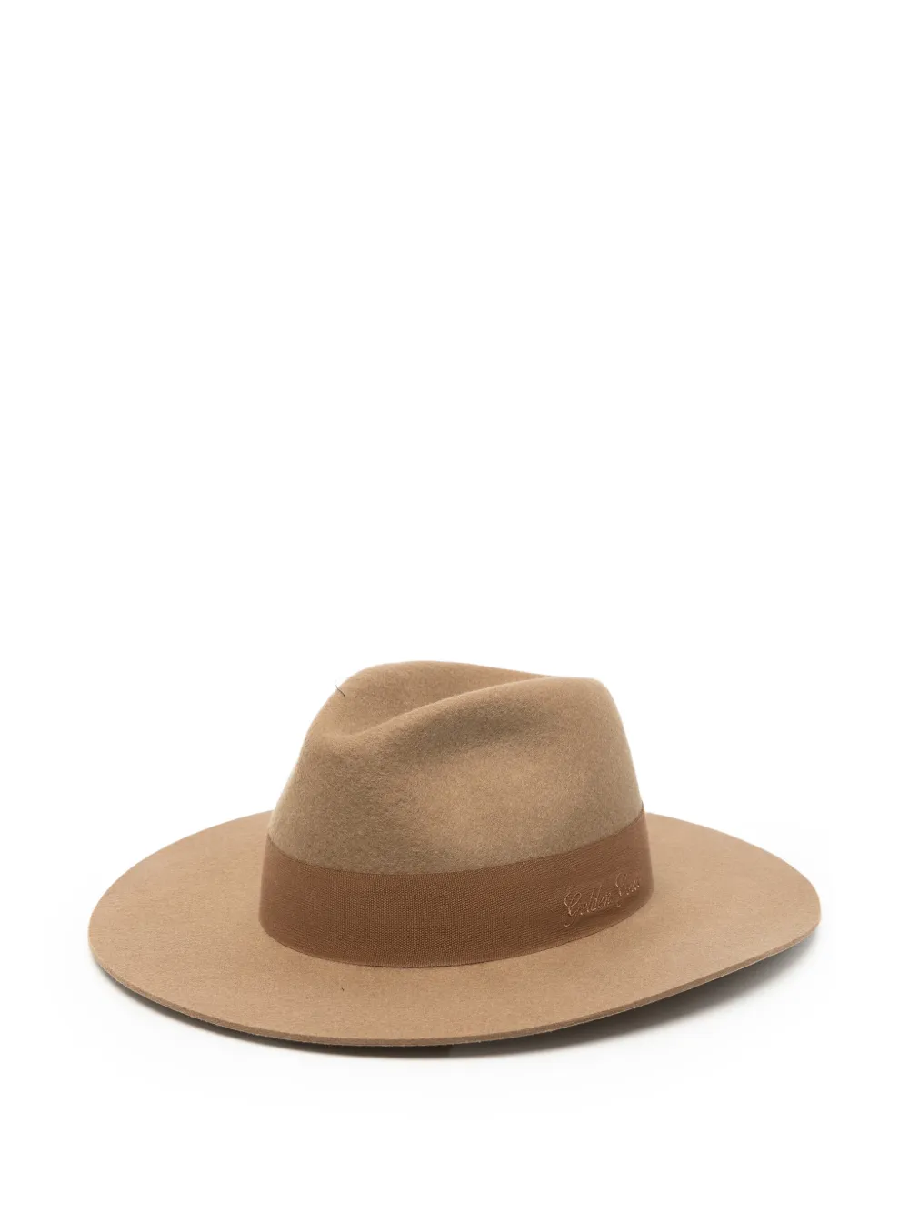 Golden Goose felt ribbon fedora hat