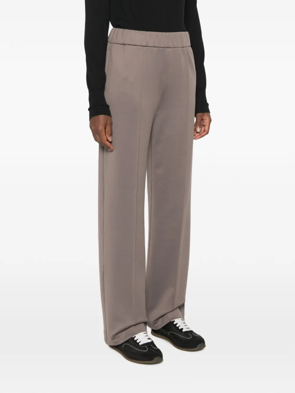 Moncler Technische fleece trainingsbroek Groen