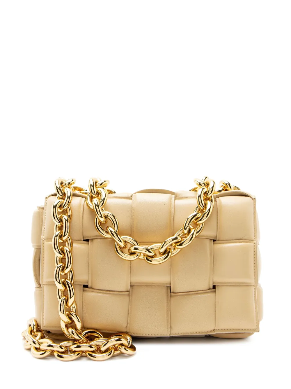 Bottega Veneta Pre-Owned Cassette Chain shoulder bag - Toni neutri
