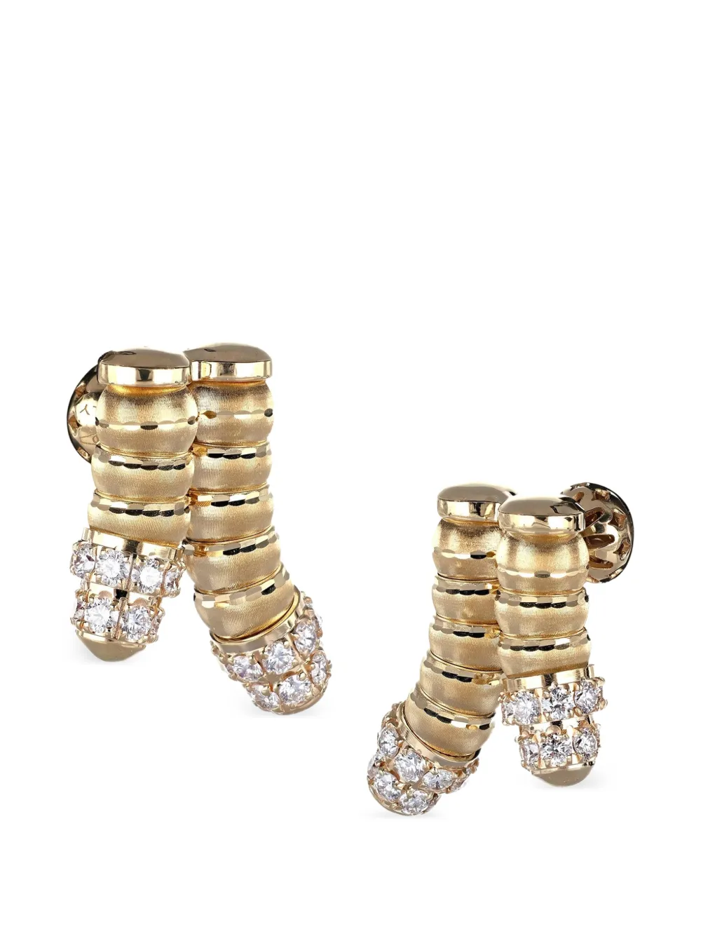 Officina Bernardi Enigma Veil Ohrringe mit Diamanten - Gold