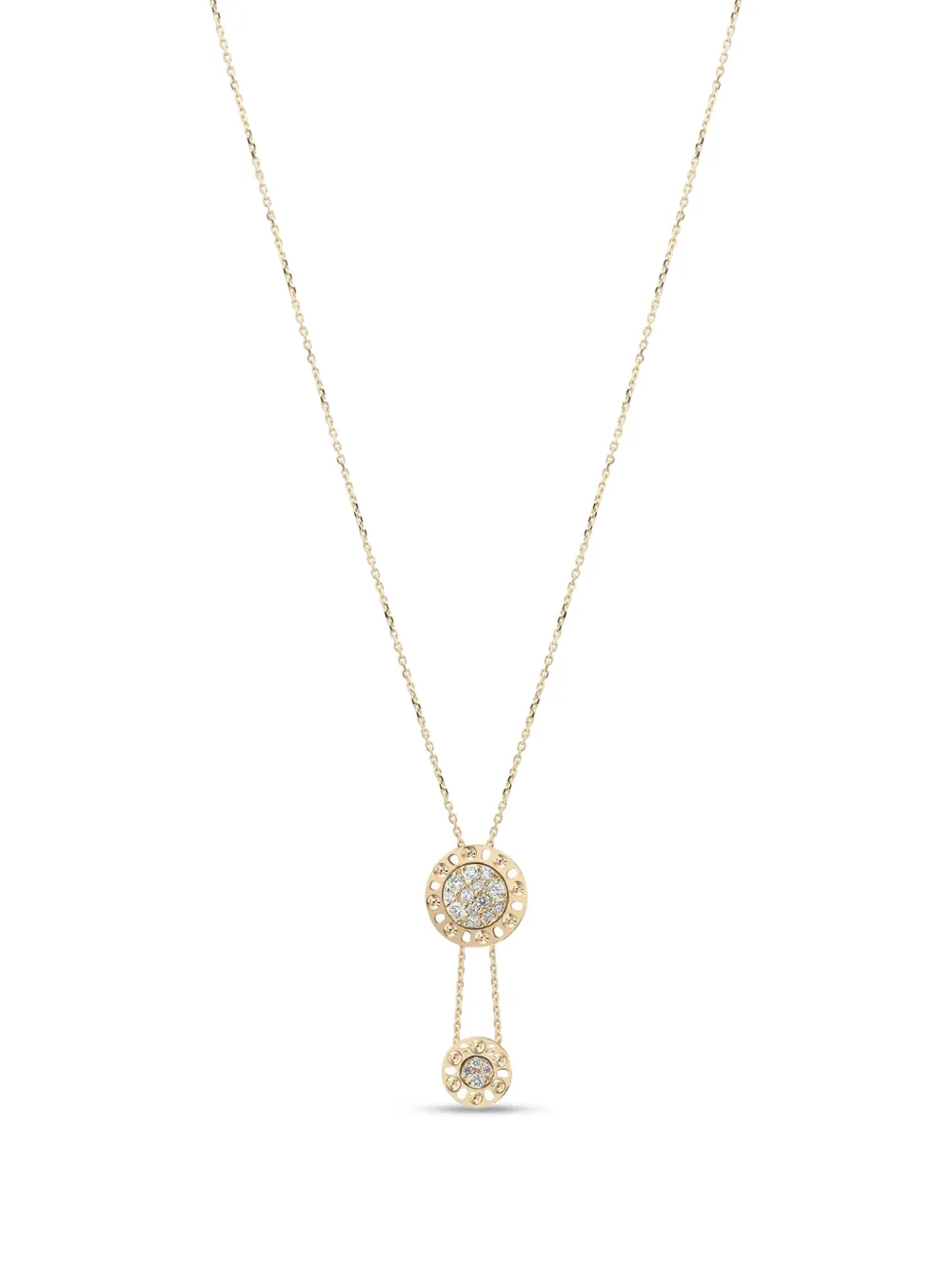 Officina Bernardi Senzatempo Essence Halskette mit Diamant - Gold
