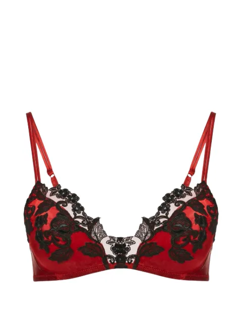 La Perla Maison frastaglio silk bra