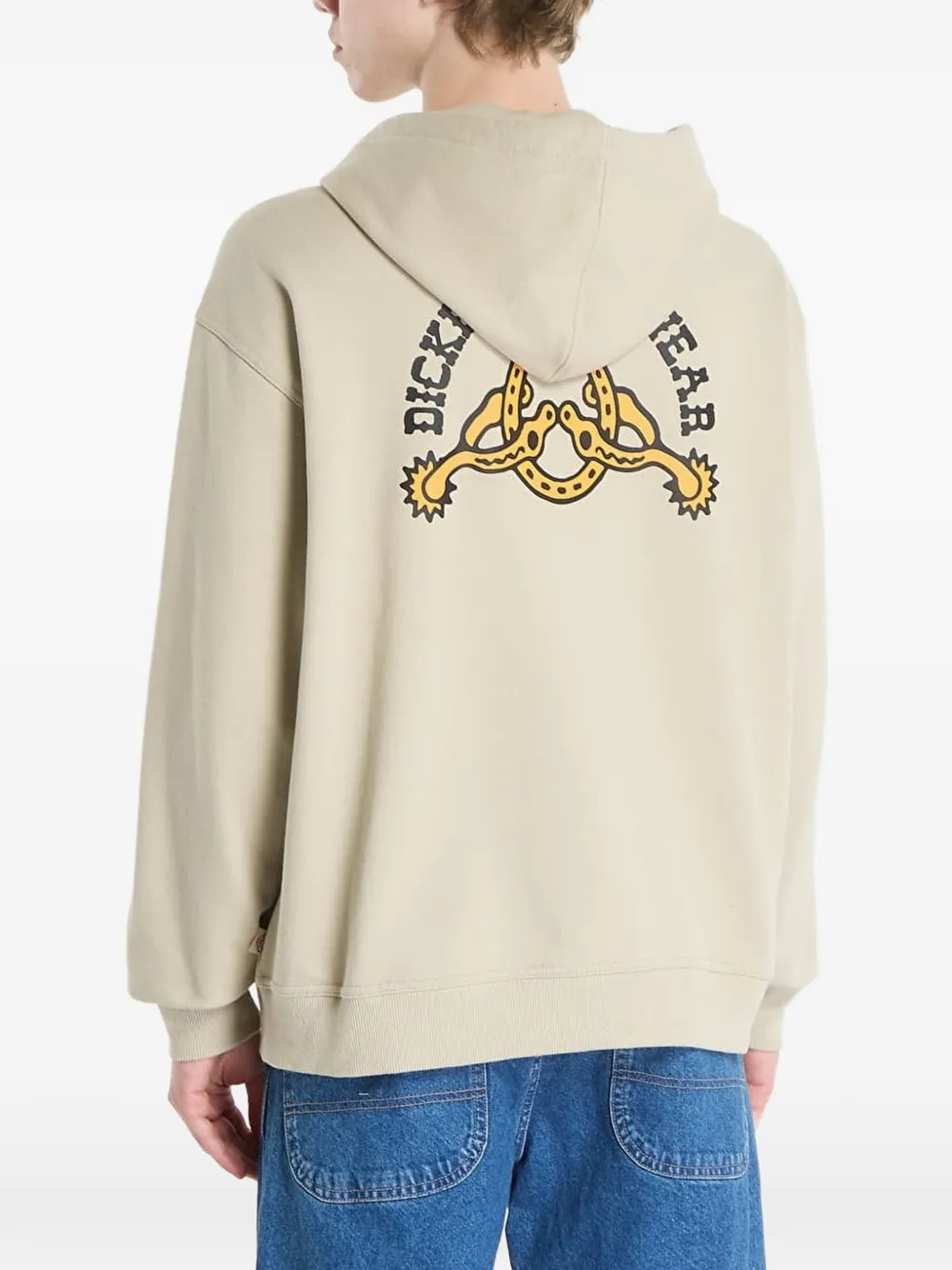 DICKIES Bettsville hoodie met rits Beige