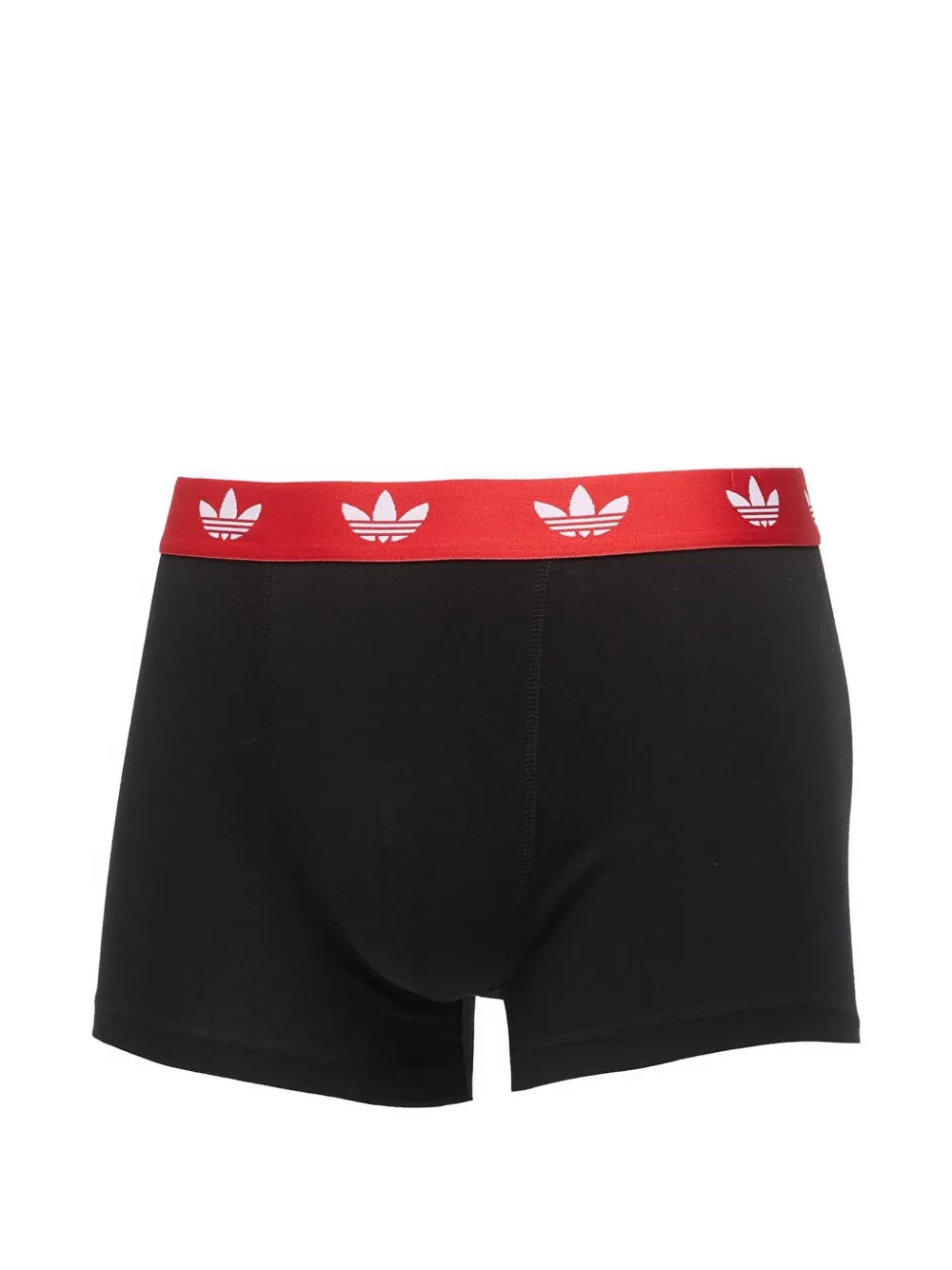 adidas Drie boxershorts met logoprint Zwart