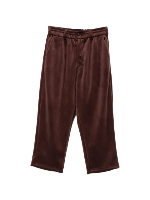 Y-3 velvet drawstring track pants