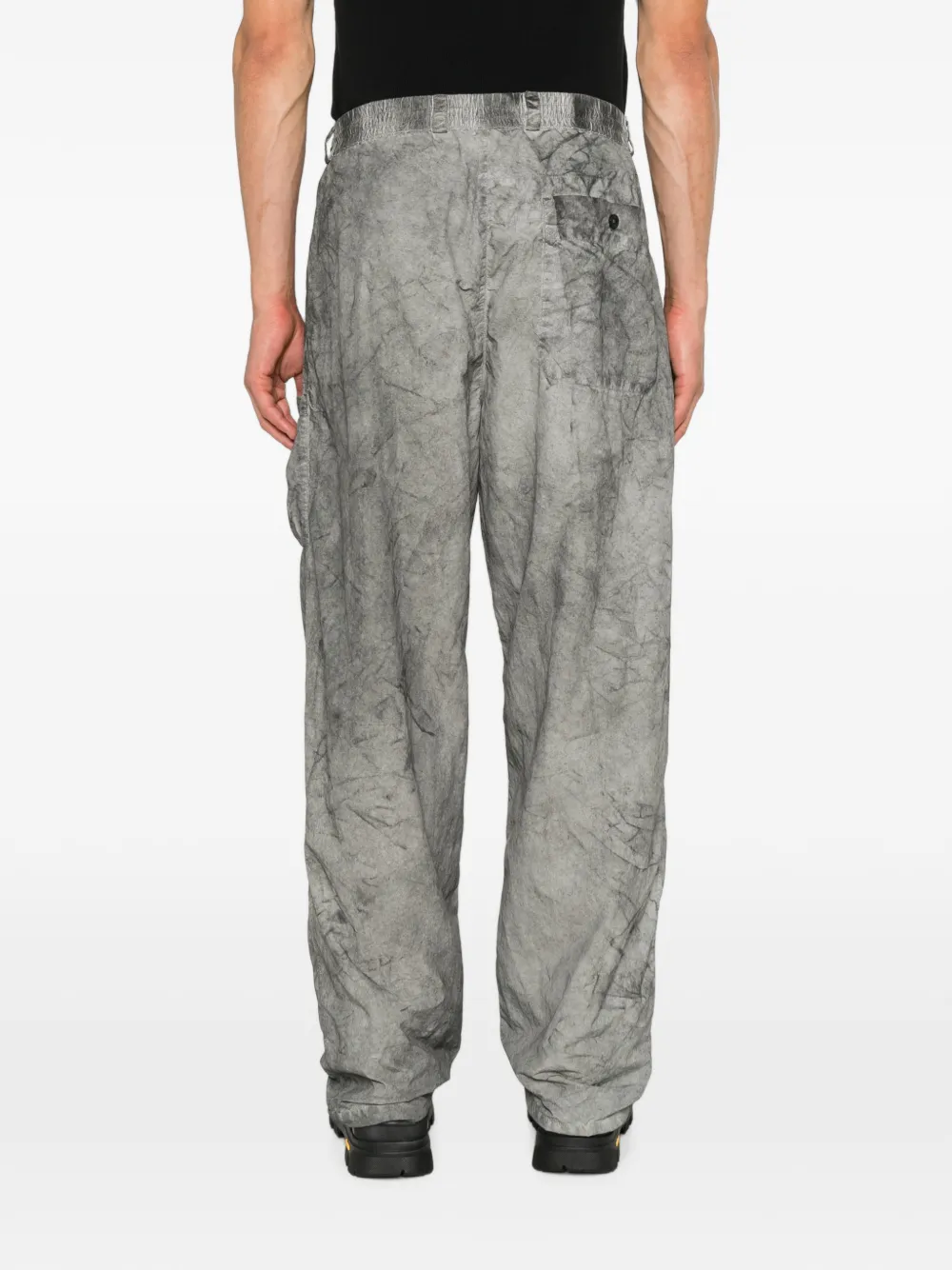 C.P. Company Cargo broek met Lens-detail Grijs