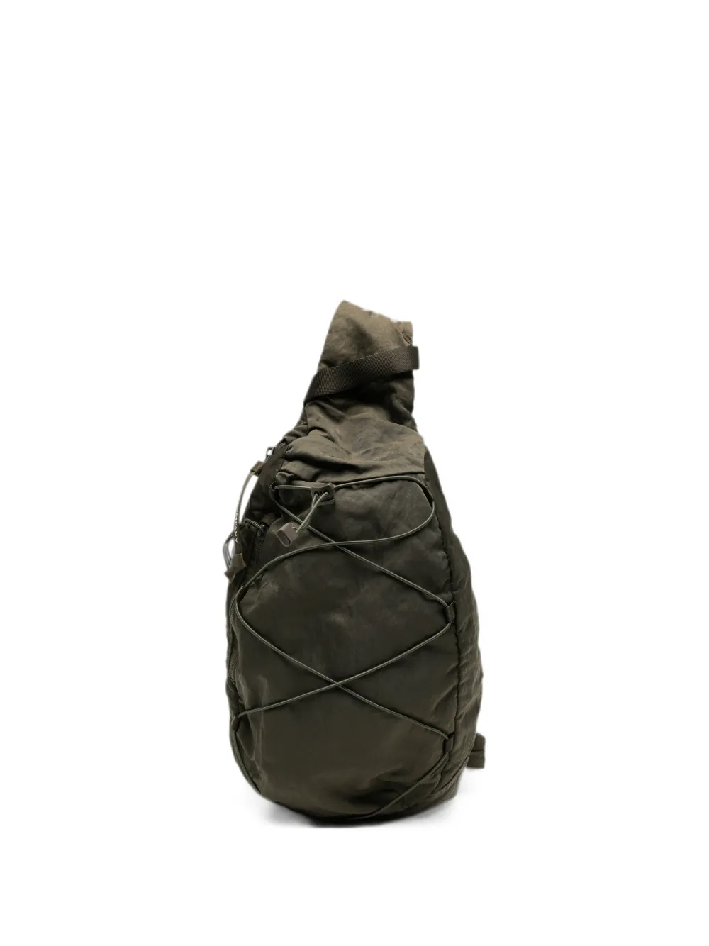 C.P. Company logo-motif messenger bag - Grün