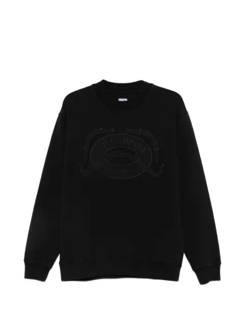 C.P. Company logo-embroidered sweatshirt