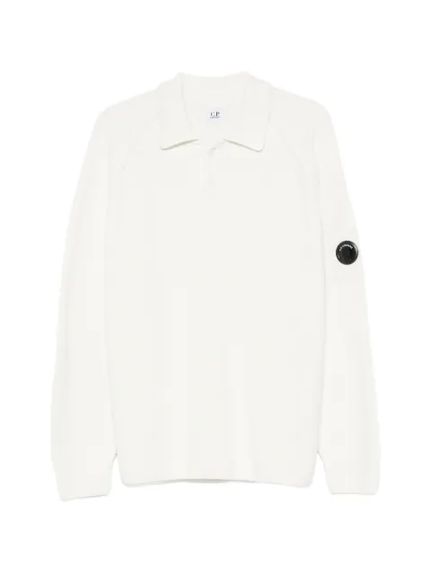 C.P. Company ribbed-knit polo shirt