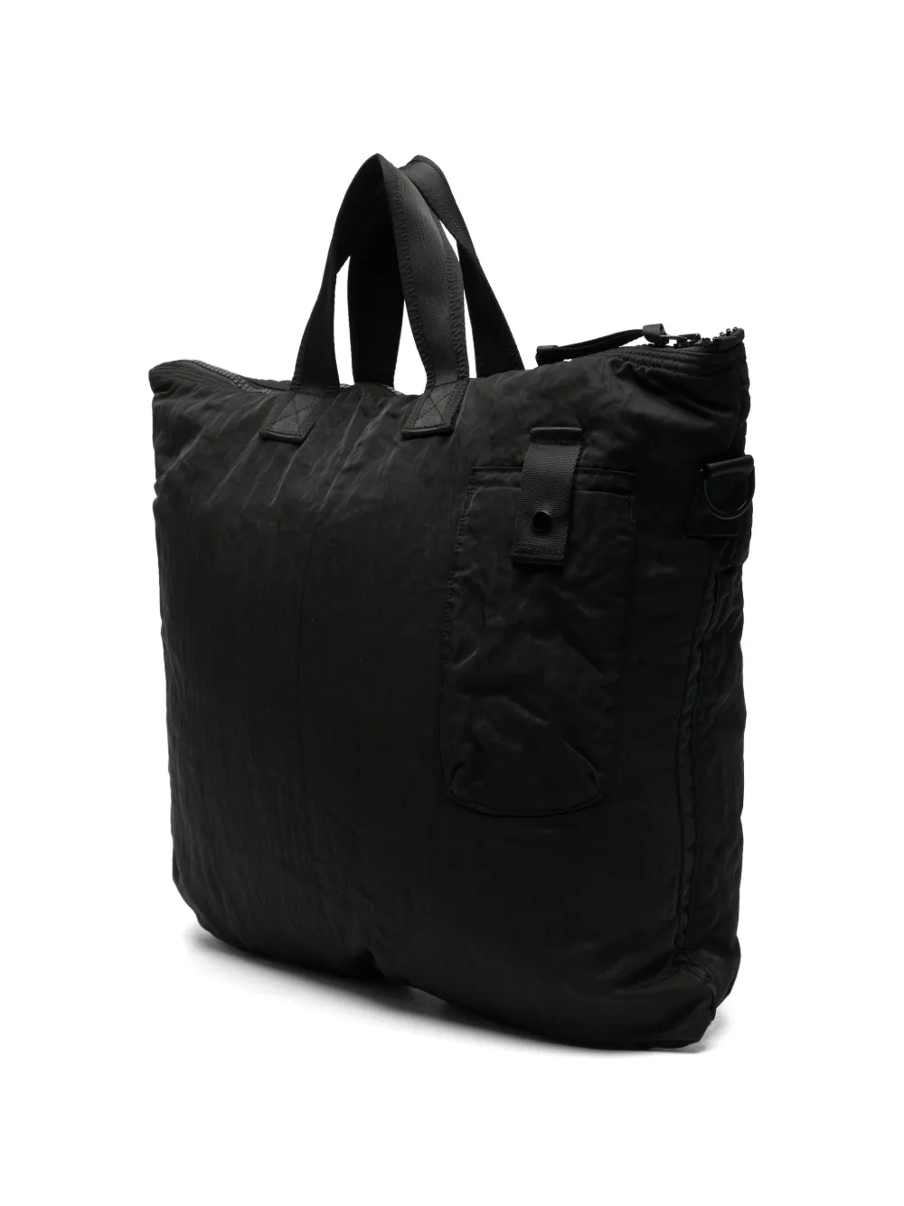 C.P. Company Shopper met meerdere zakken en logo-patch Zwart