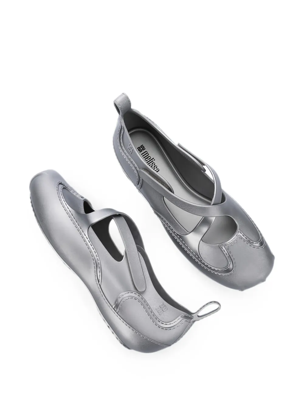 Melissa Aira ballet flats Zilver