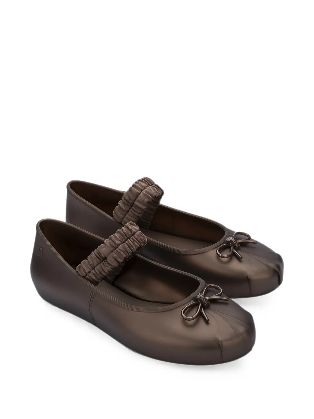 Melissa Sophie Scrunch ballet flats Bruin