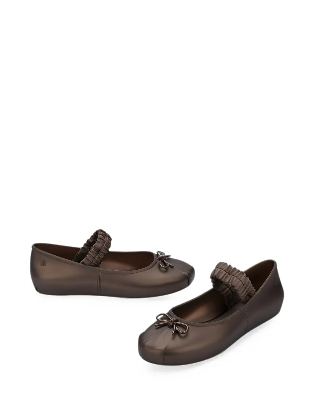 Melissa Sophie Scrunch ballet flats Bruin