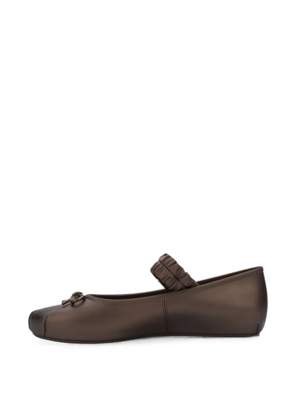 Melissa Sophie Scrunch ballet flats Bruin