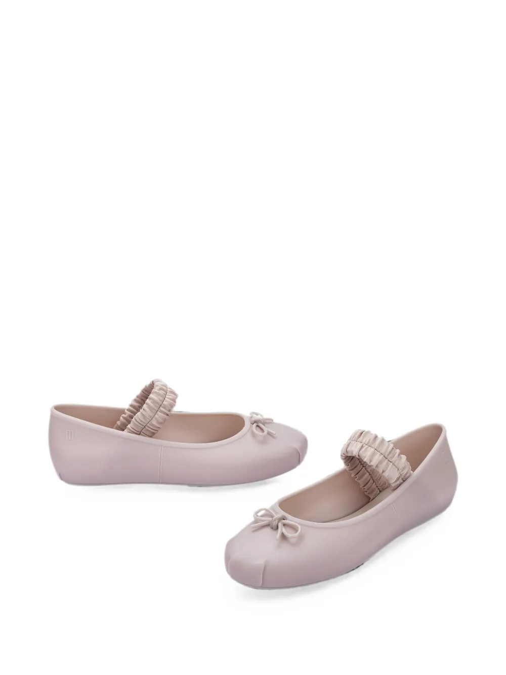 Melissa Sophie Scrunch ballet flats Roze