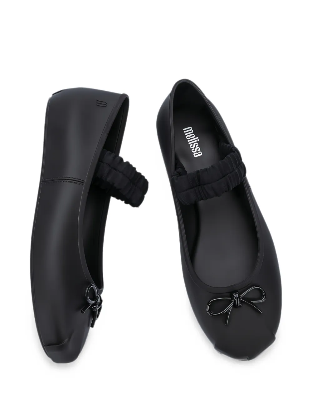 Melissa Sophie Scrunch ballerina's Zwart