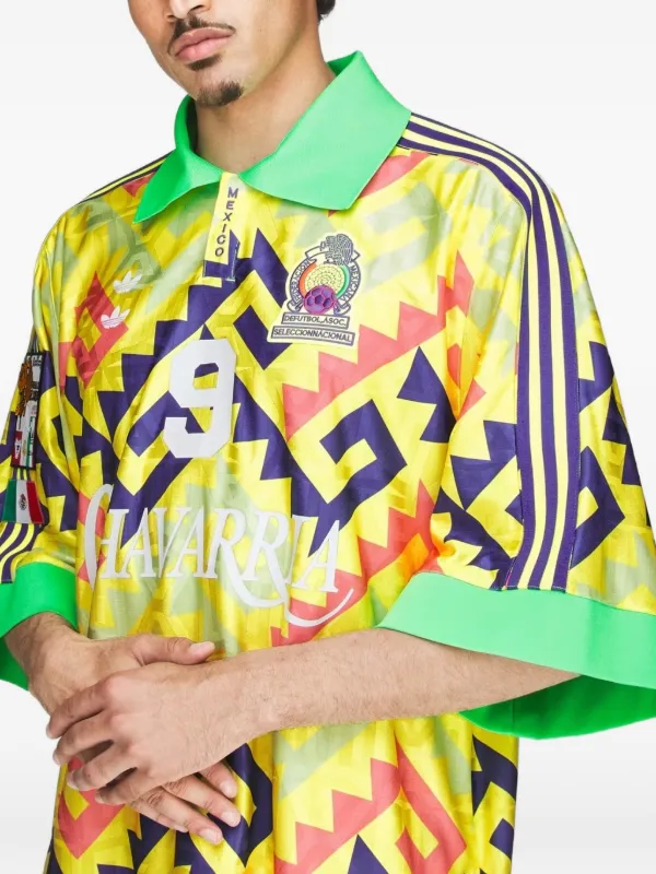 Adidas x Willy Chavarria AOP Goalkeeper geometric-print T-shirt