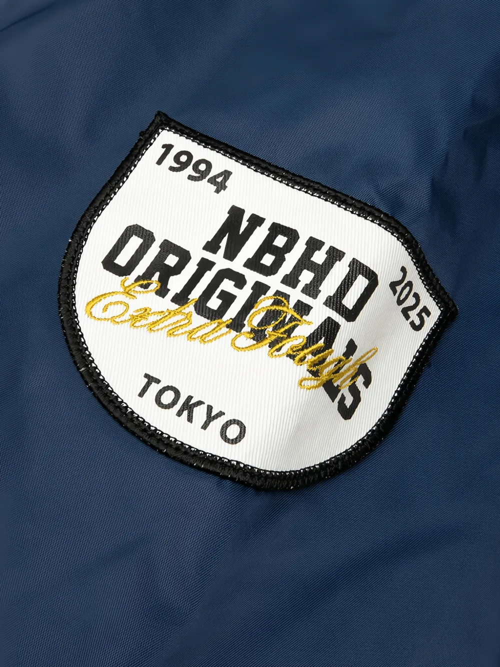 Neighborhood Jack met geborduurd logo en opgestikt detail Blauw