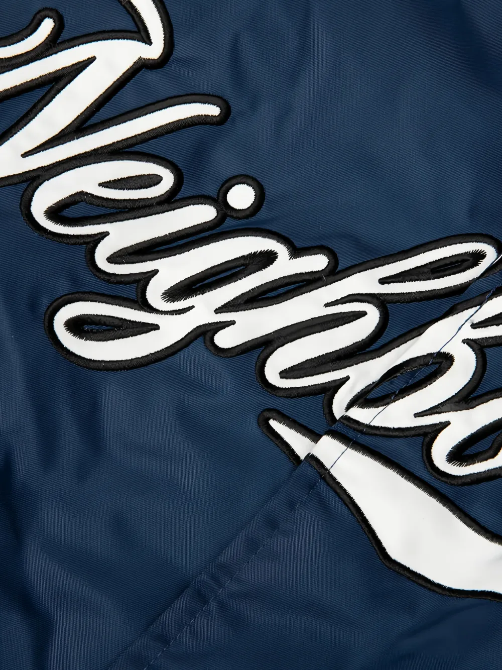 Neighborhood Jack met geborduurd logo en opgestikt detail Blauw