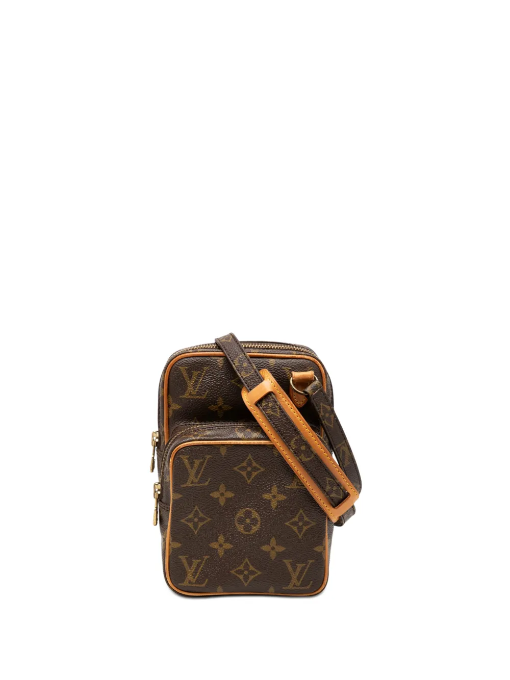 Louis Vuitton Pre-Owned Borsa a tracolla Amazone mini con monogramma 1988 - Marrone