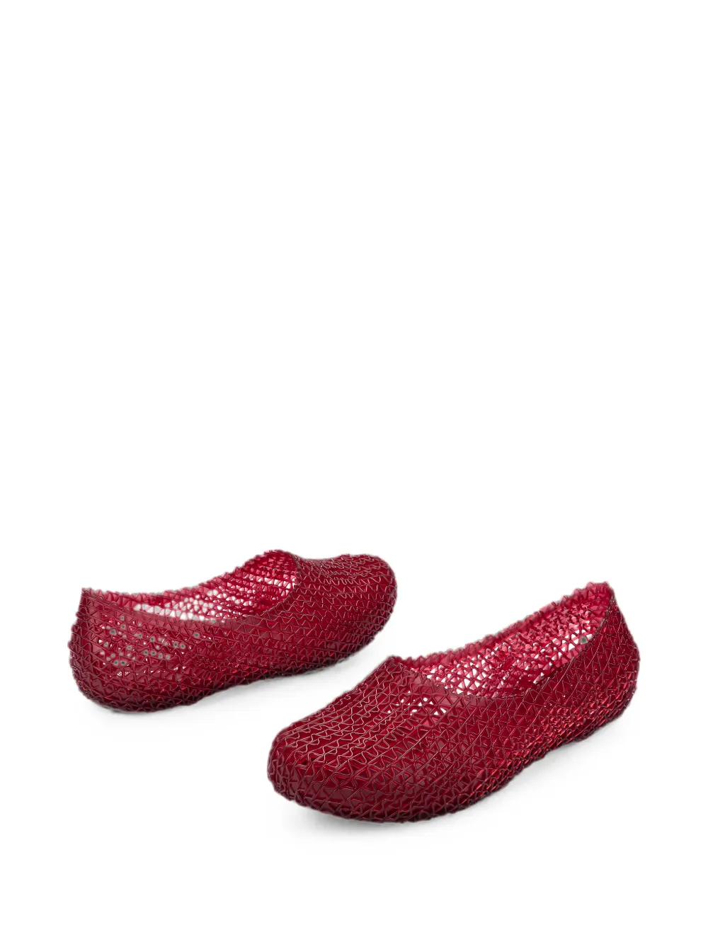 Melissa Campana Papel Hug ballet flats Rood