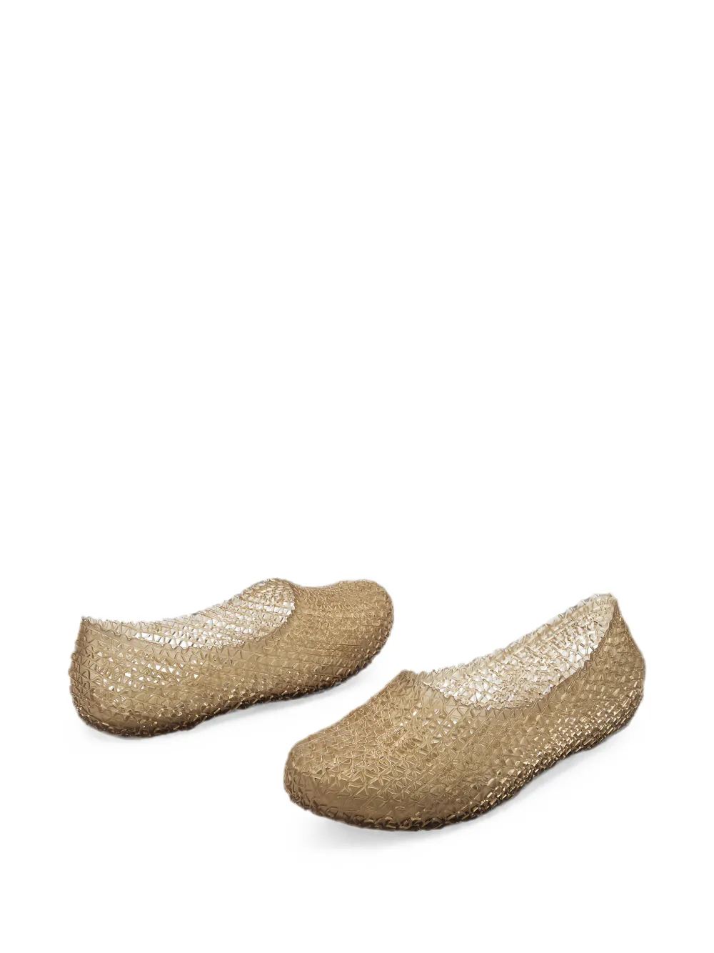 Melissa Campana Papel Hug ballet flats Wit