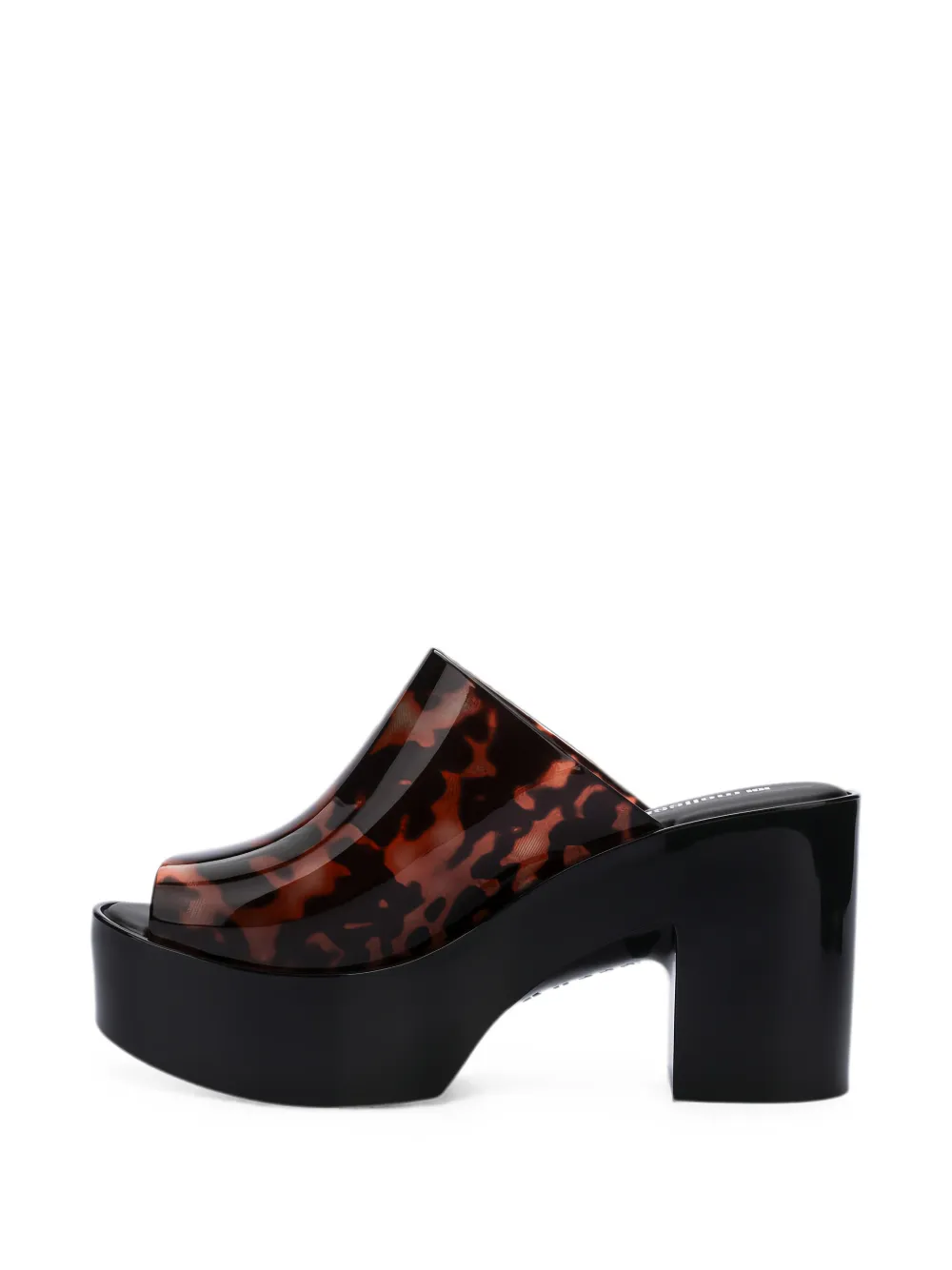 Melissa Hype II platform sandals Zwart