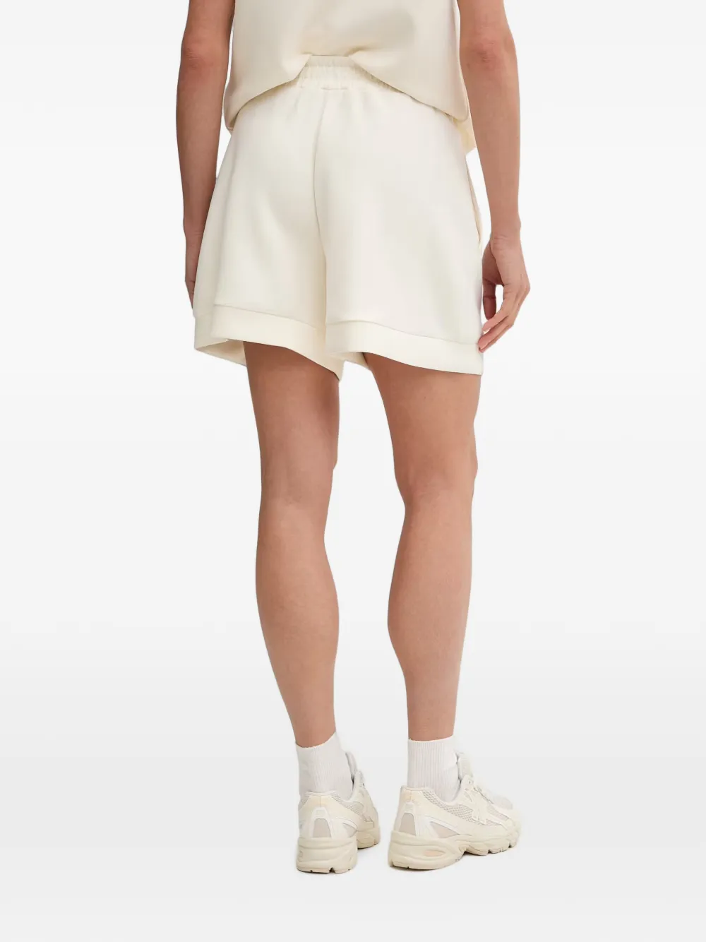 GUESS USA drawstring-waist panelled shorts Beige