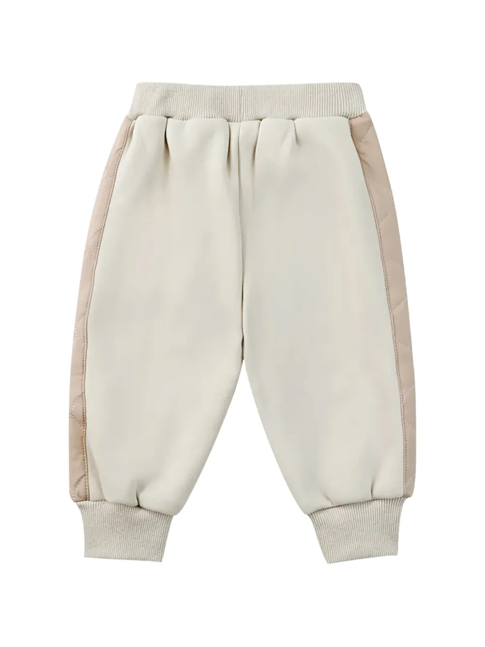Donsje Noorien logo-patch tracksuit bottoms Beige