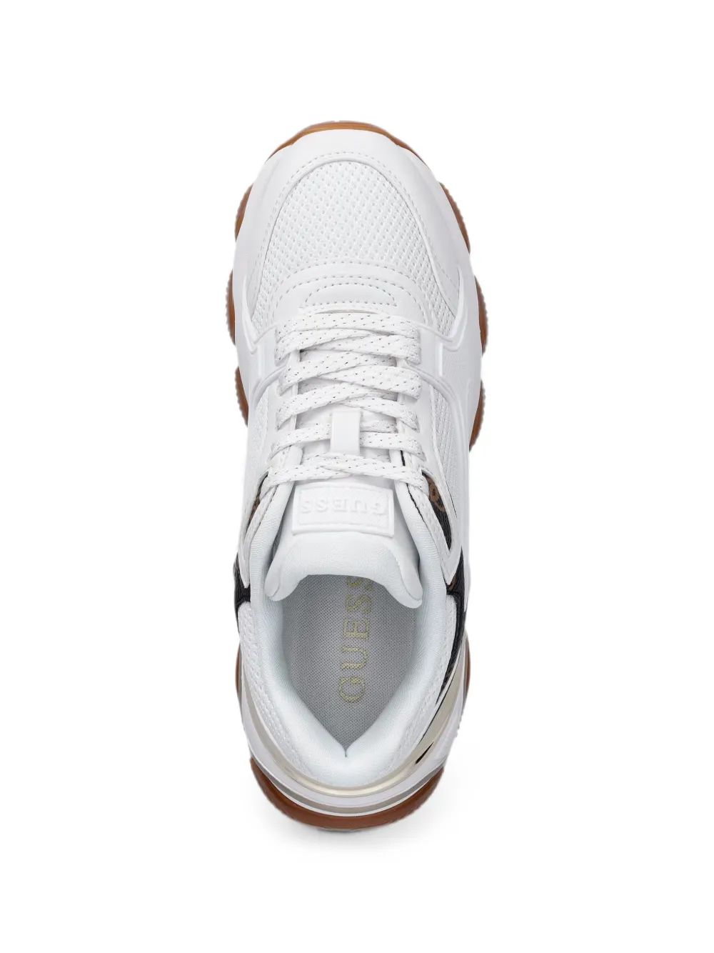 GUESS USA Mazzy logo running shoes Wit
