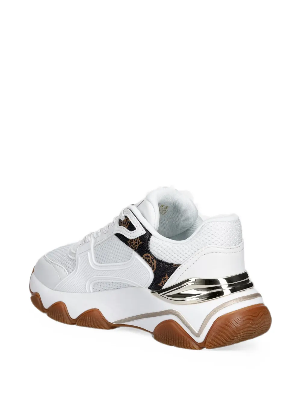 GUESS USA Mazzy logo running shoes Wit