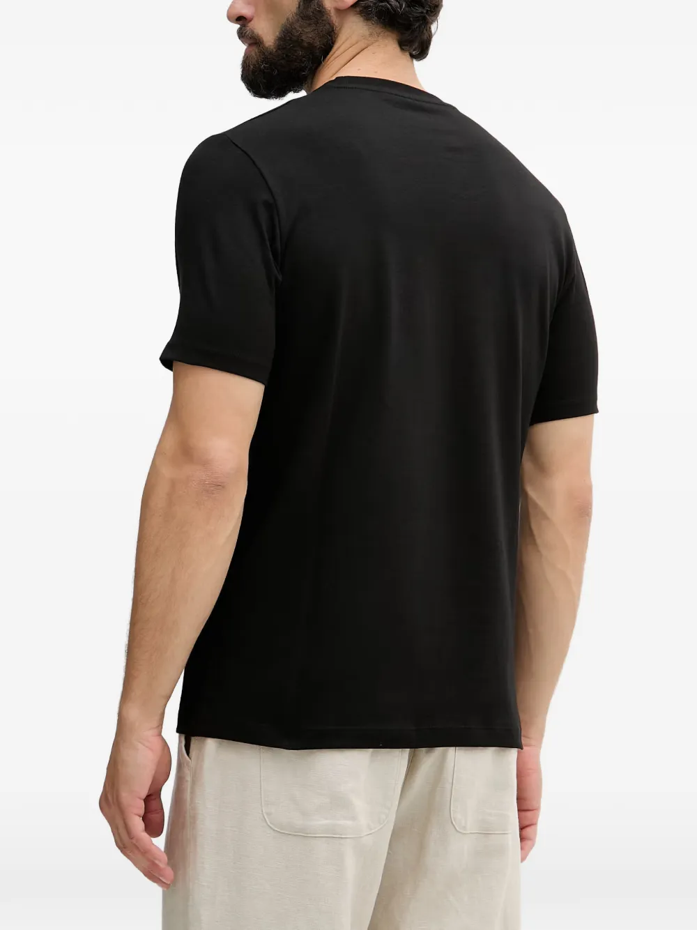 Karl Lagerfeld Katoenen T-shirt met logoprint Zwart