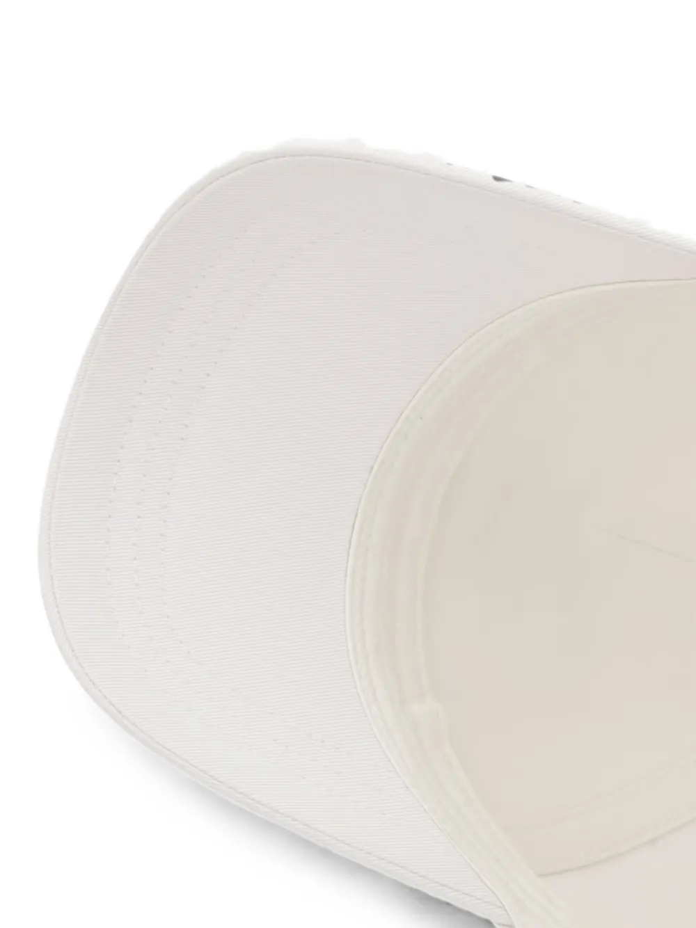 Karl Lagerfeld Katoenen honkbalpet met grafische print Beige