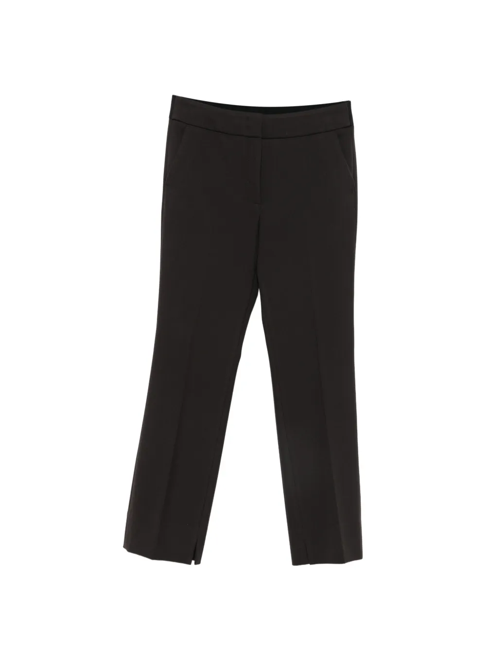 Peserico pressed-crease trousers - Marrone