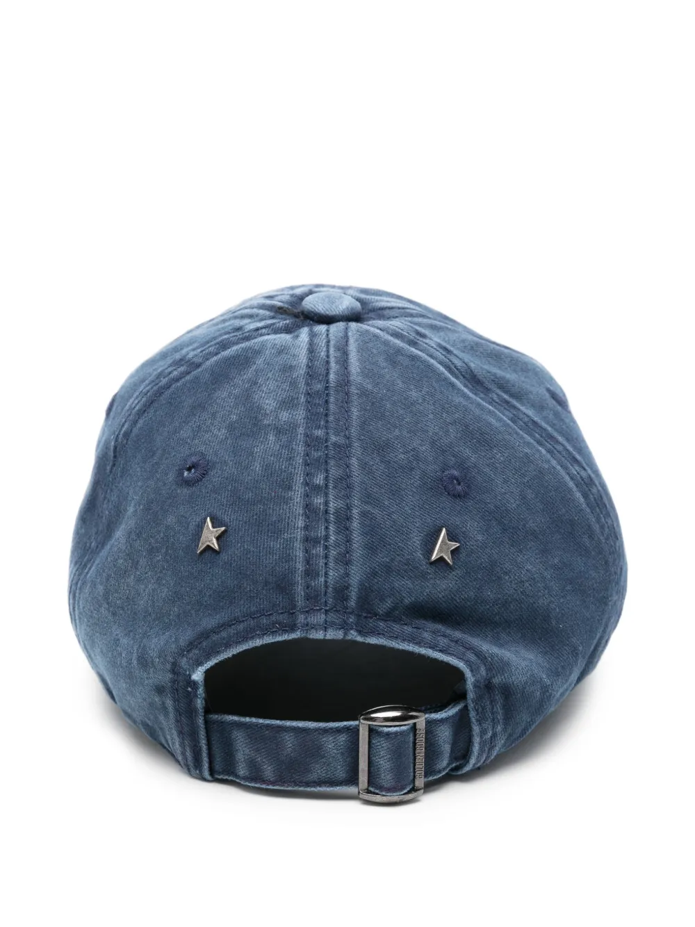 Golden Goose Journey washed baseball cap - Blauw