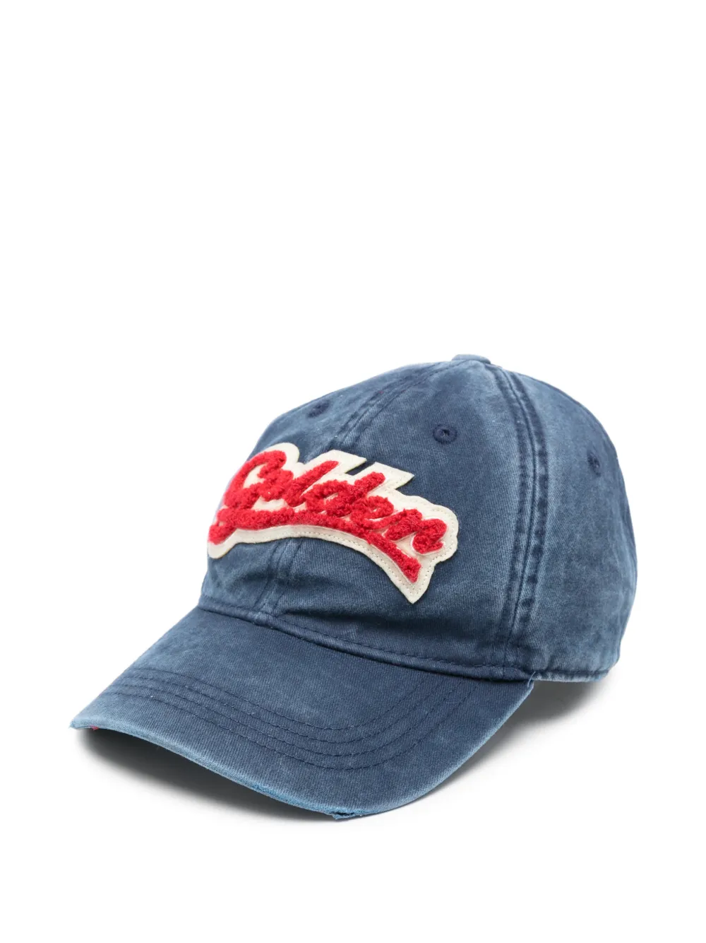 Golden Goose Journey washed baseball cap - Blau