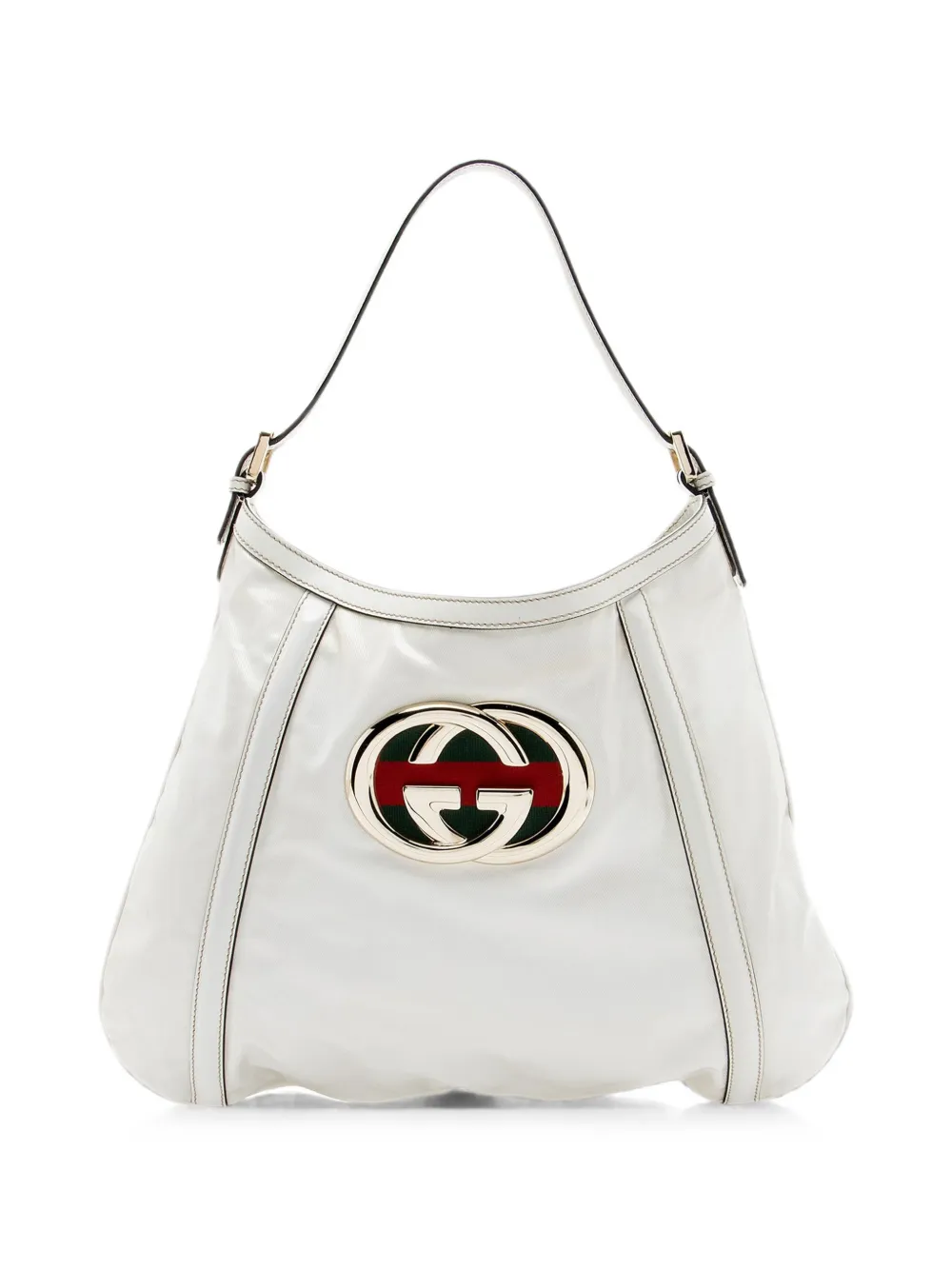 Gucci Pre-Owned Britt Dialux hobo tote bag - Bianco