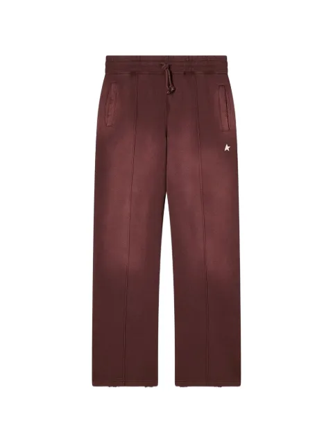 Golden Goose distressed-effect wide-leg track pants