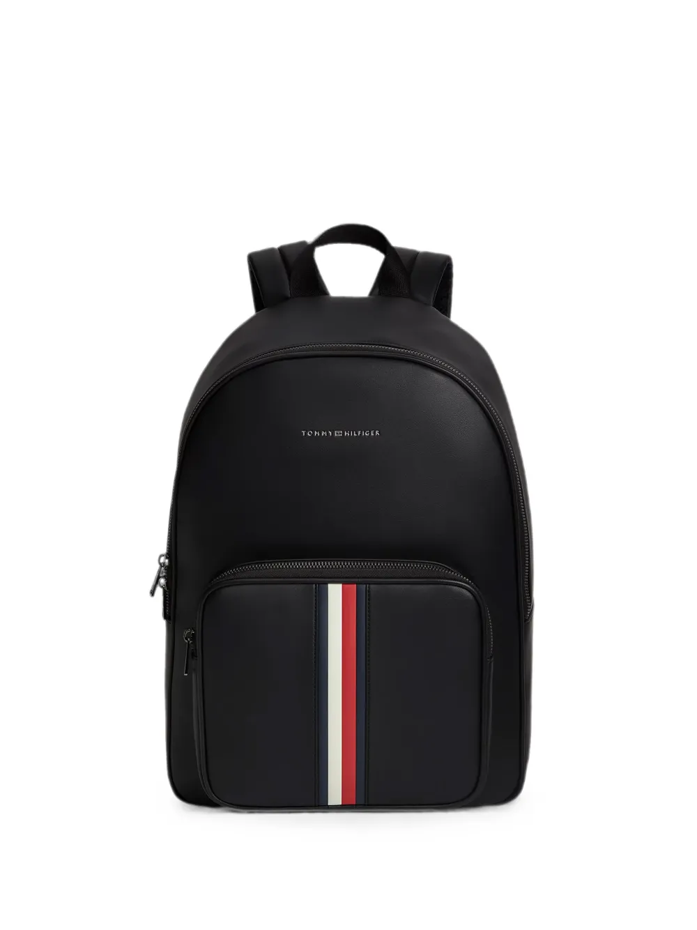Tommy Hilfiger Global Stripe zip-around backpack - Nero
