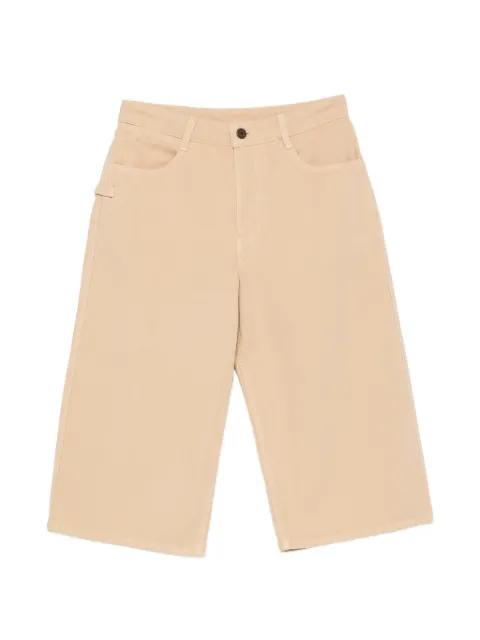 LEMAIRE wide-leg denim shorts
