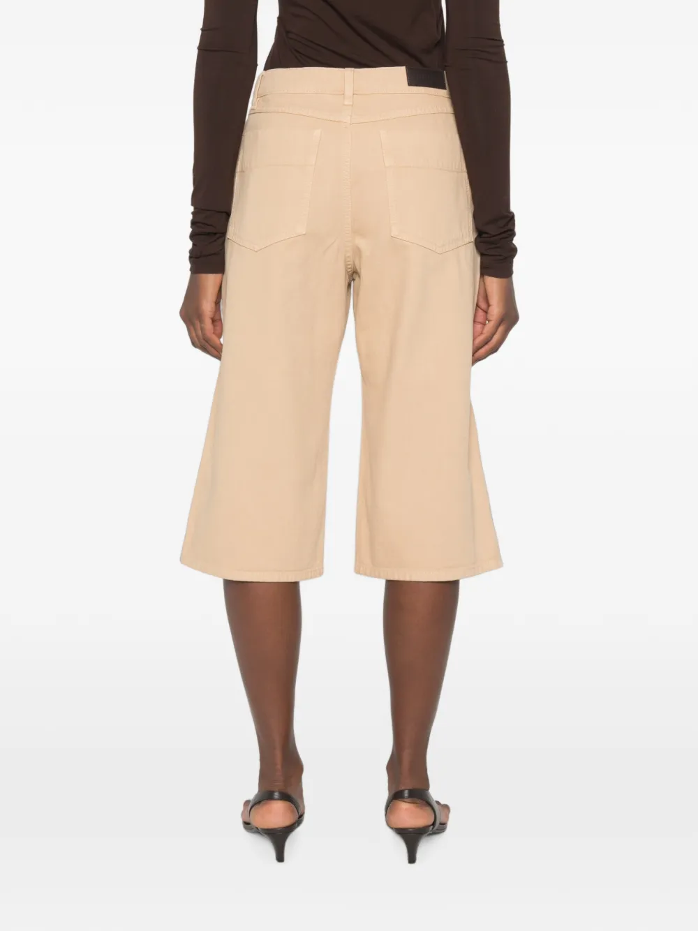 LEMAIRE Heavy geverfd twill jack Beige