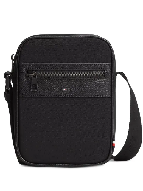 Tommy Hilfiger logo-plaque zip-fastening shoulder bag