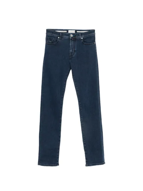 Jacob Cohën logo-patch jeans