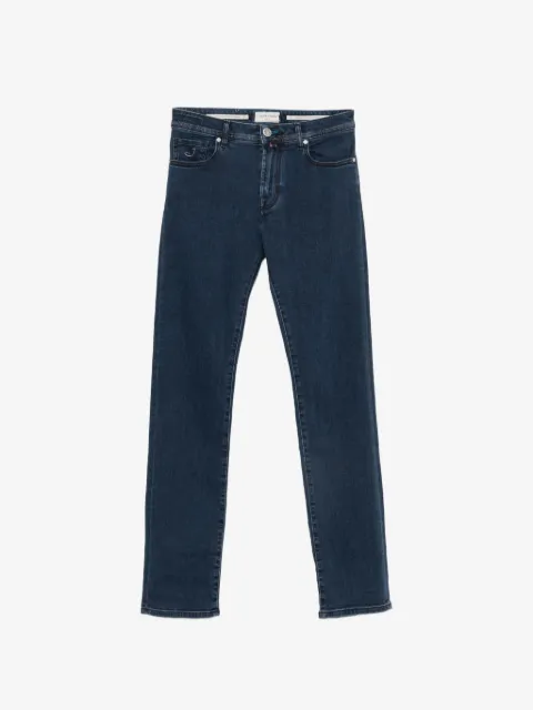 Jacob Cohën logo-patch jeans