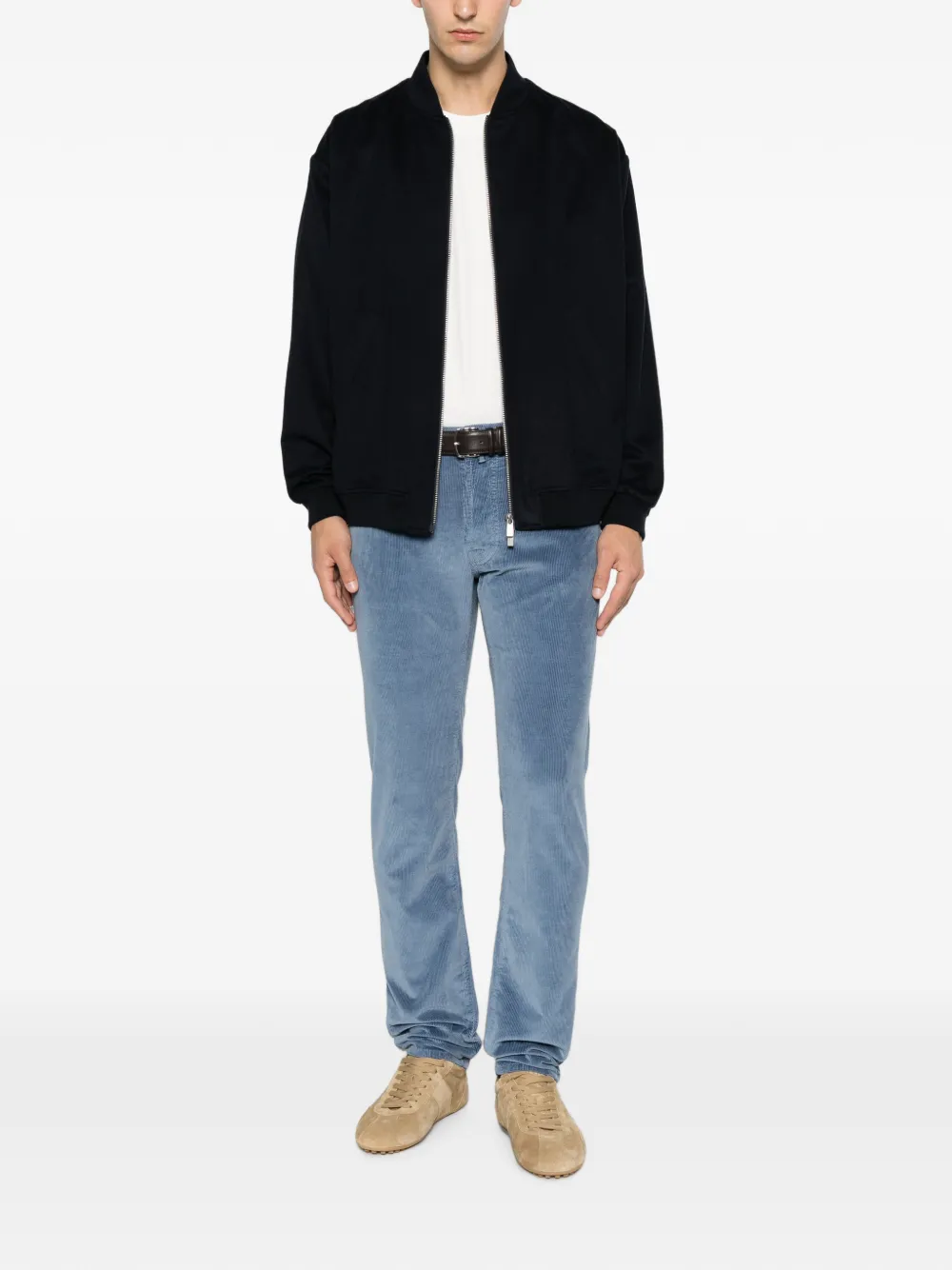 Jacob Cohën Ribfluwelen jeans Blauw