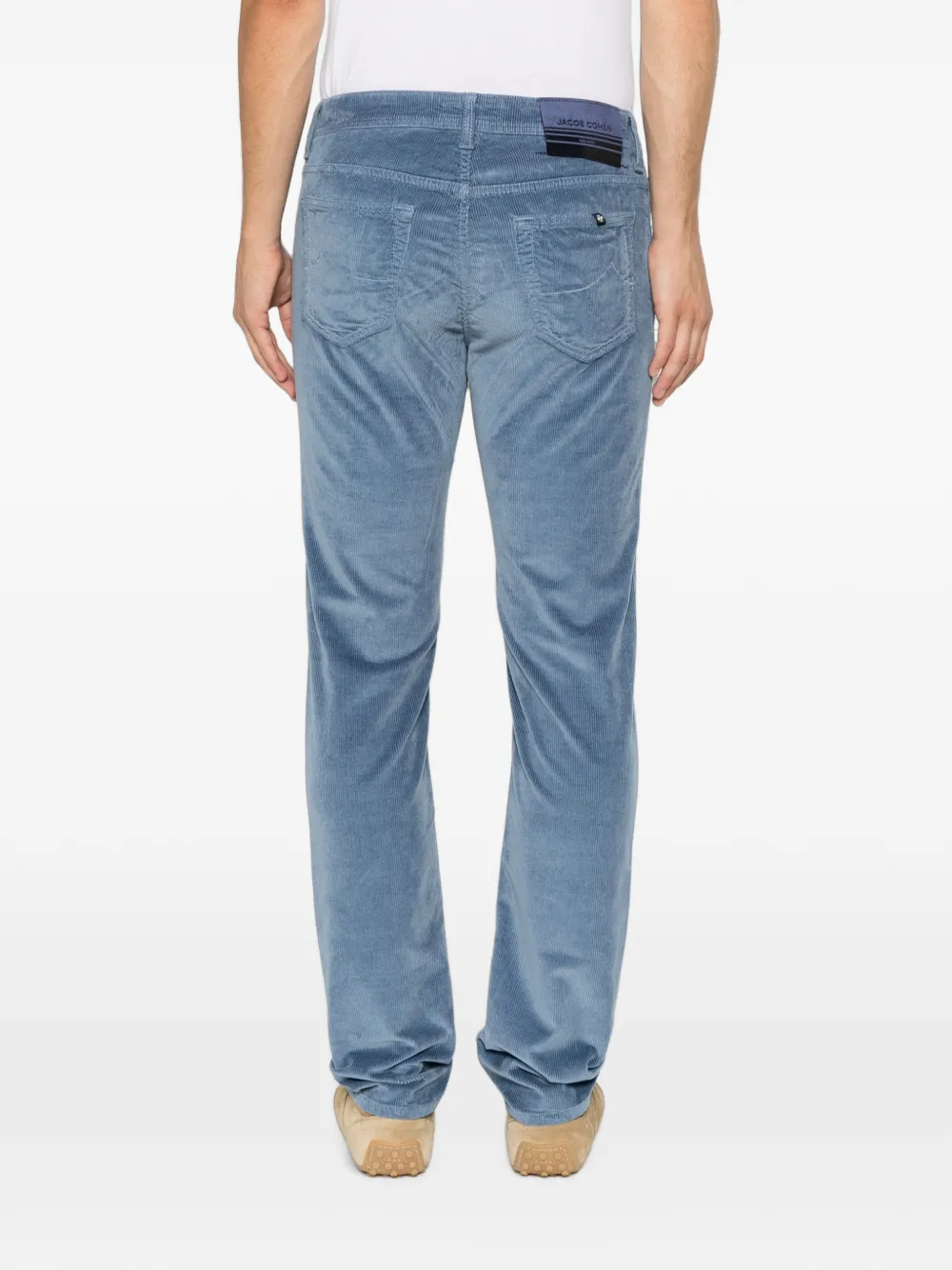 Jacob Cohën Ribfluwelen jeans Blauw