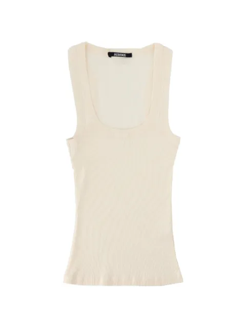 Jacquemus Gros ribbed-knit tank top